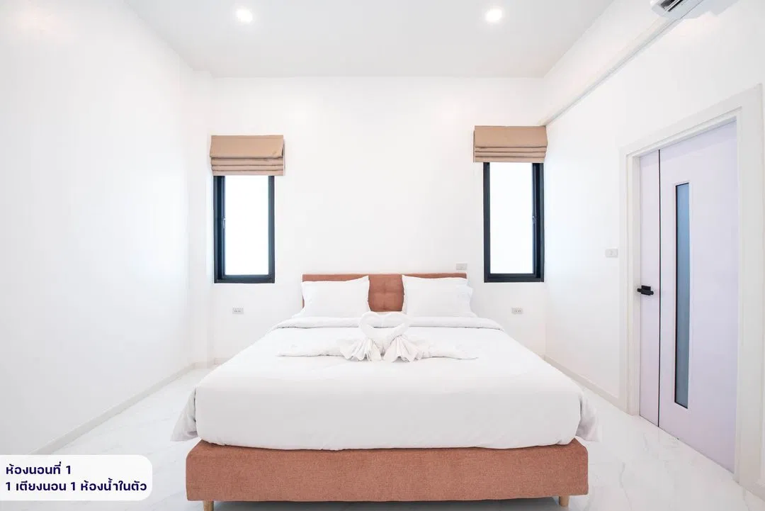 ห้องนอน wasanpoolvilla 1