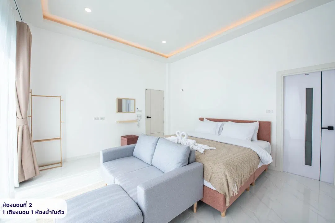 ห้องนอน wasanpoolvilla 1