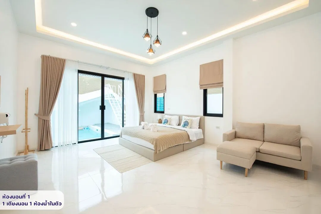 ห้องนอน wasanpoolvilla 2