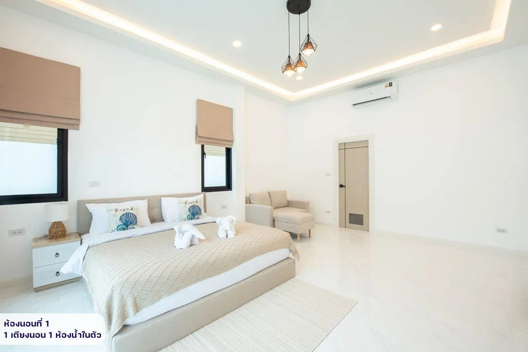 ห้องนอน wasanpoolvilla 2
