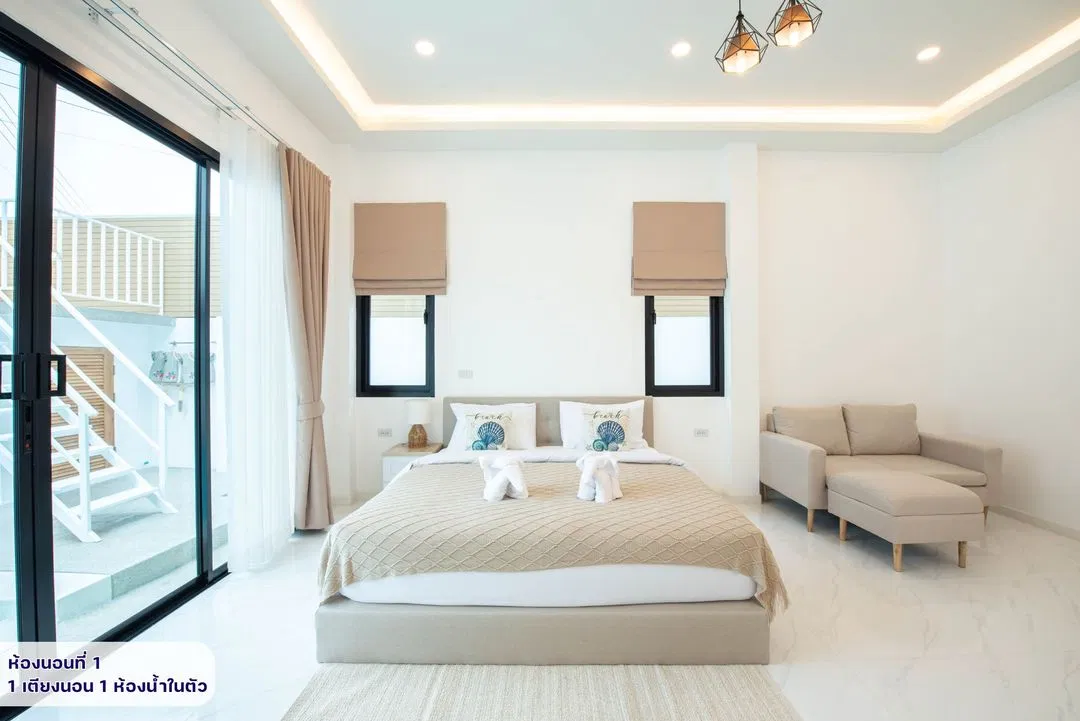 ห้องนอน wasanpoolvilla 2