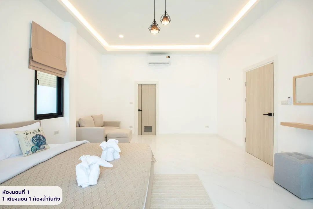ห้องนอน wasanpoolvilla 2