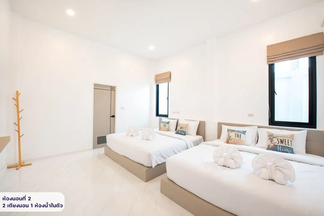 ห้องนอน wasanpoolvilla 2
