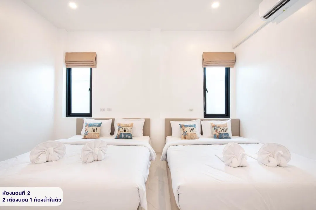 ห้องนอน wasanpoolvilla 2