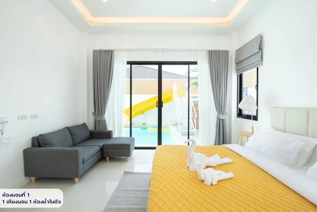 ห้องนอน wasanpoolvilla 3