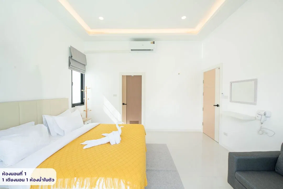 ห้องนอน wasanpoolvilla 3
