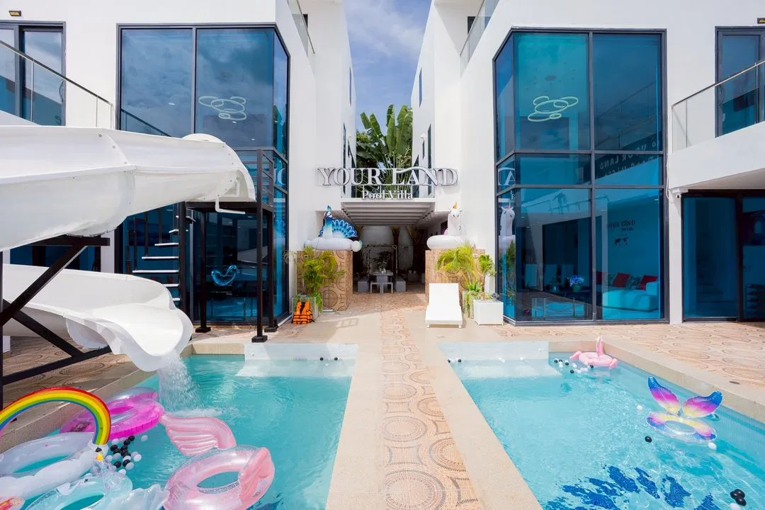 ภายนอก Your Land pool villa