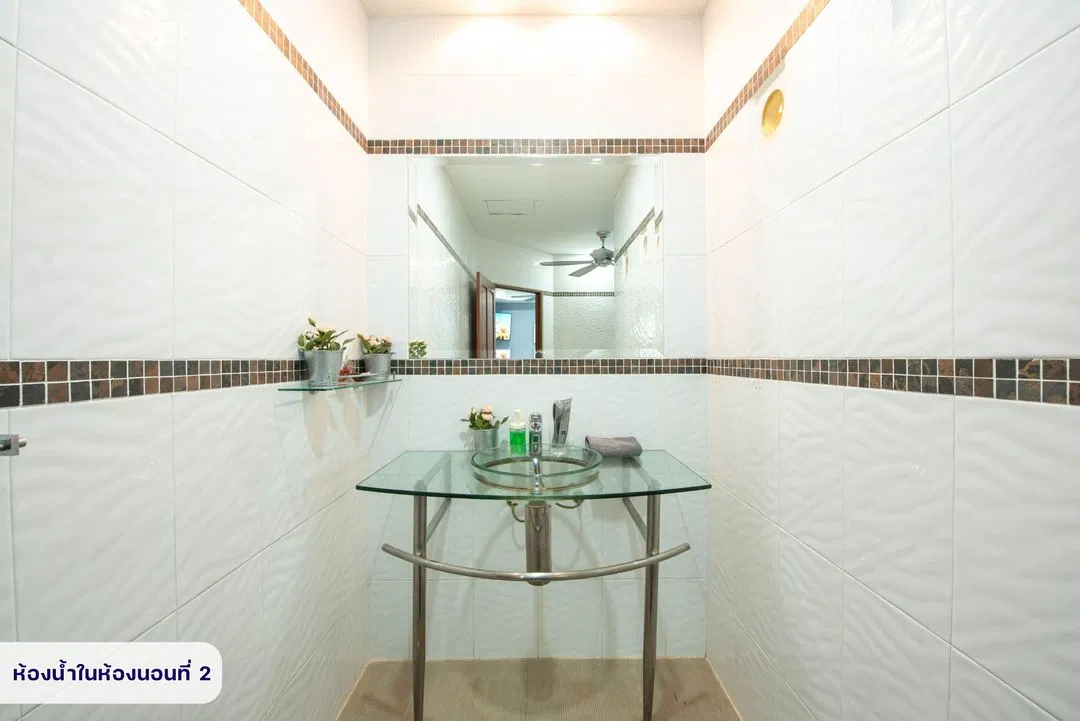 ห้องน้ำ Pool house Deluxe