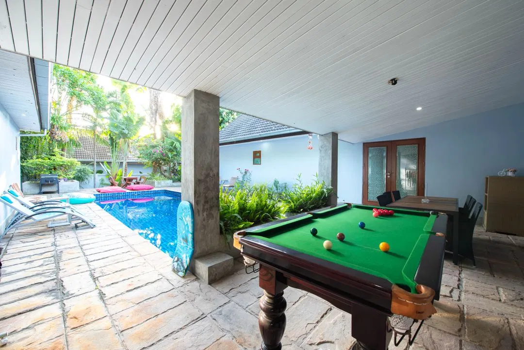 ภายนอก Pool house Deluxe