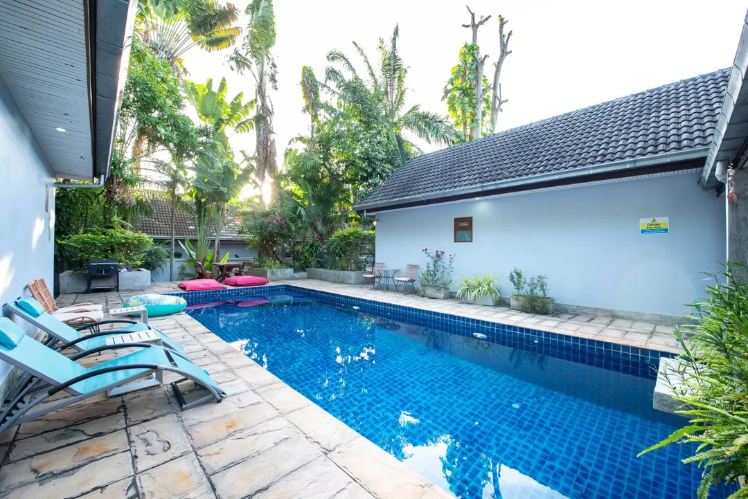 ภายนอก Pool house Deluxe