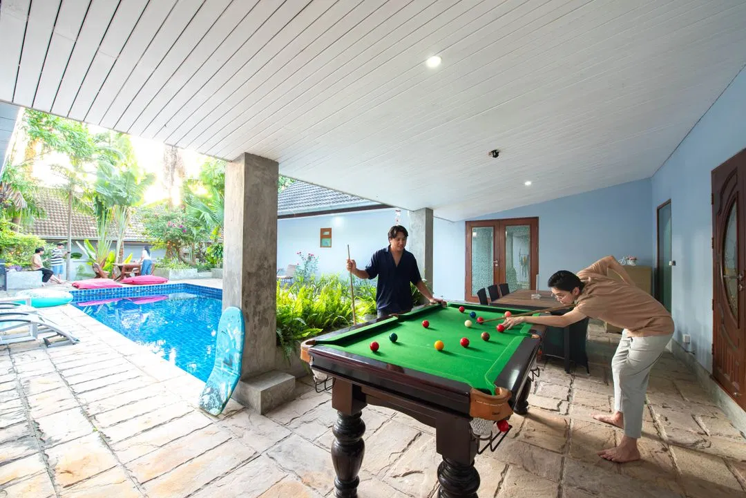 ภายนอก Pool house Deluxe