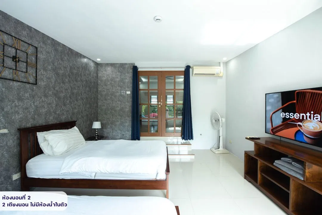 ห้องนอน Lake house