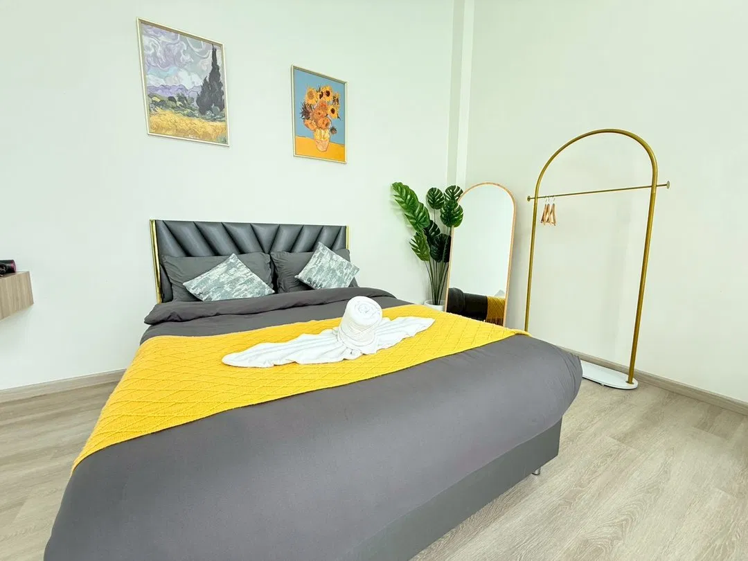 ห้องนอน Sunflower Poolvilla Pattaya