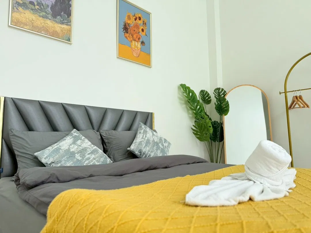 ห้องนอน Sunflower Poolvilla Pattaya