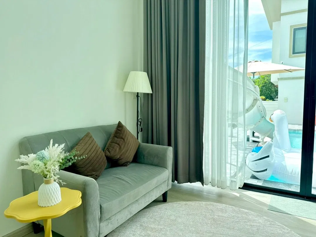 ห้องนอน Sunflower Poolvilla Pattaya