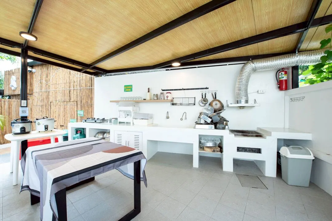 ครัว Mushroom poolvilla