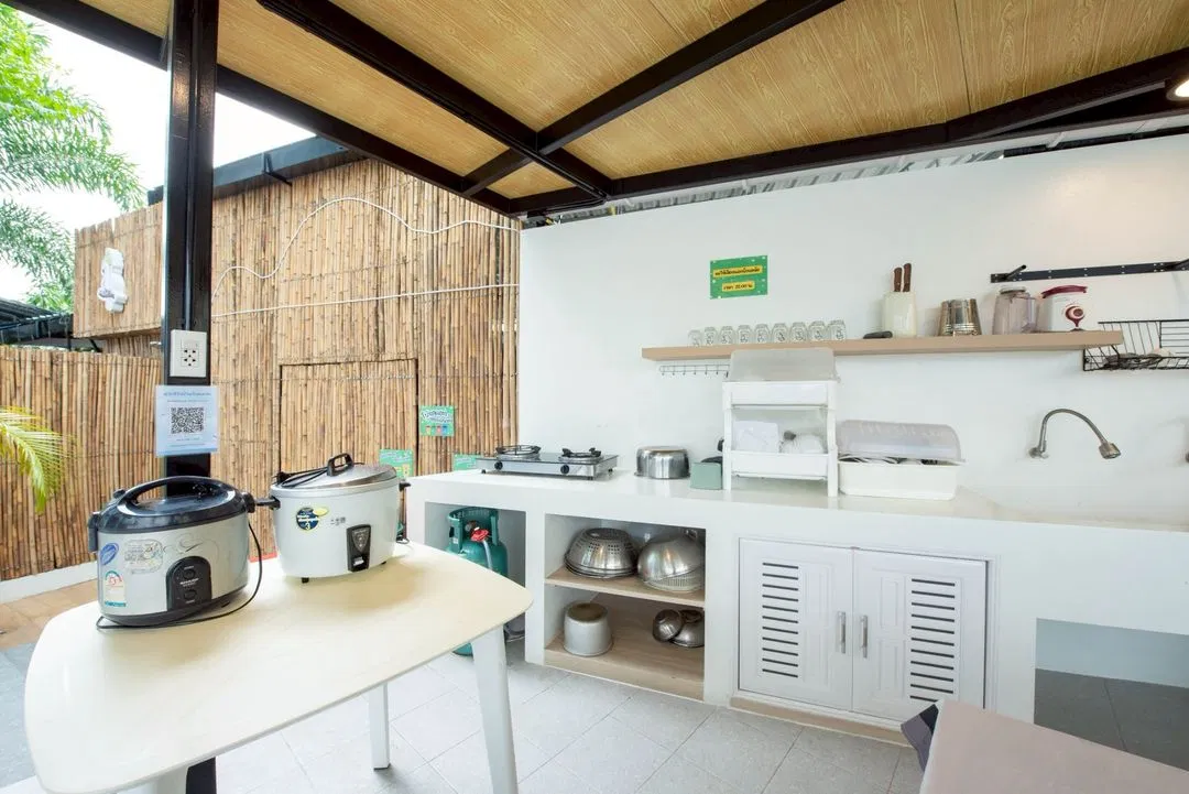 ครัว Mushroom poolvilla