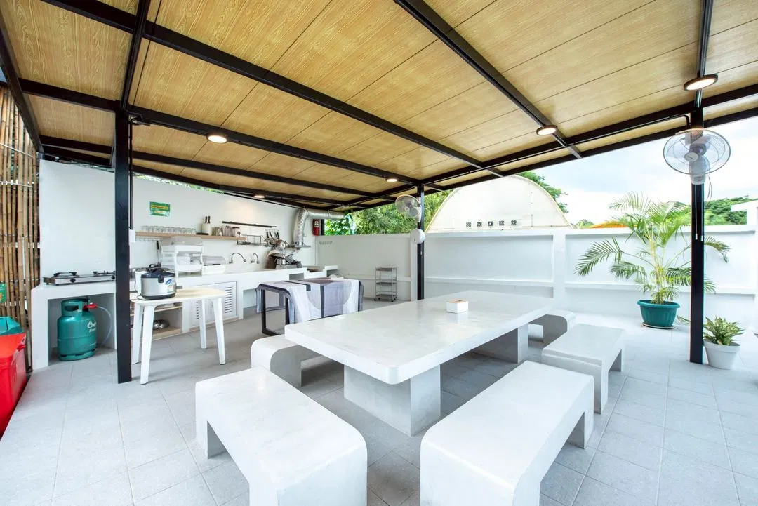 ครัว Mushroom poolvilla