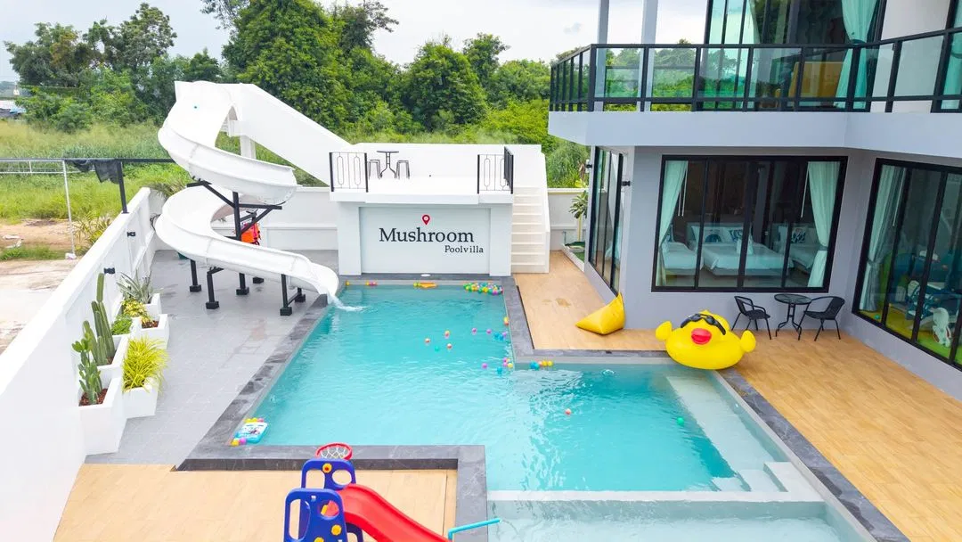 ภายนอก Mushroom poolvilla