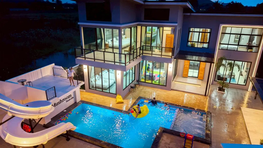 ภายนอก Mushroom poolvilla