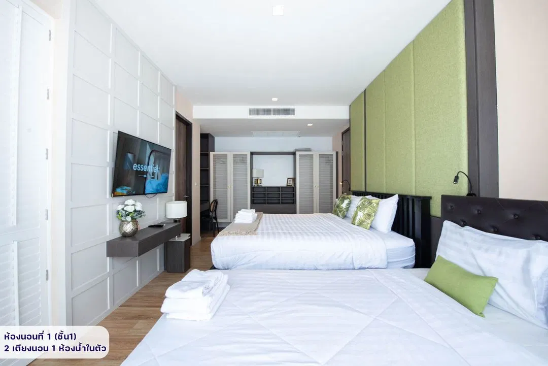 ห้องนอน Maya pool villa at inara