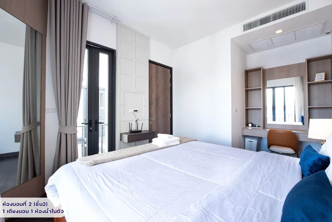 ห้องนอน Maya pool villa at inara