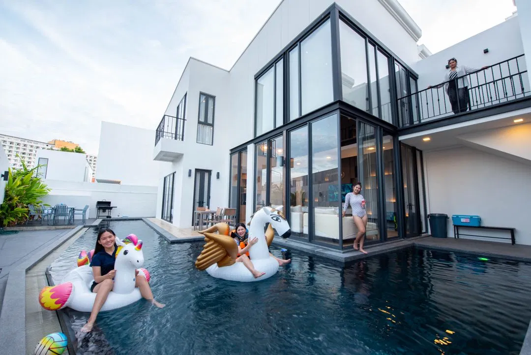ภายนอก Maya pool villa at inara