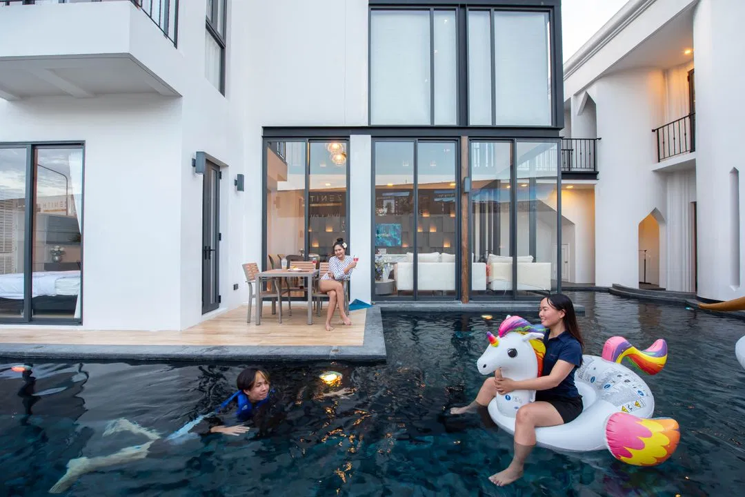 ภายนอก Maya pool villa at inara