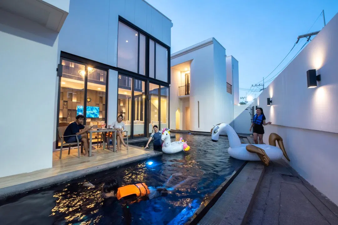 ภายนอก Maya pool villa at inara