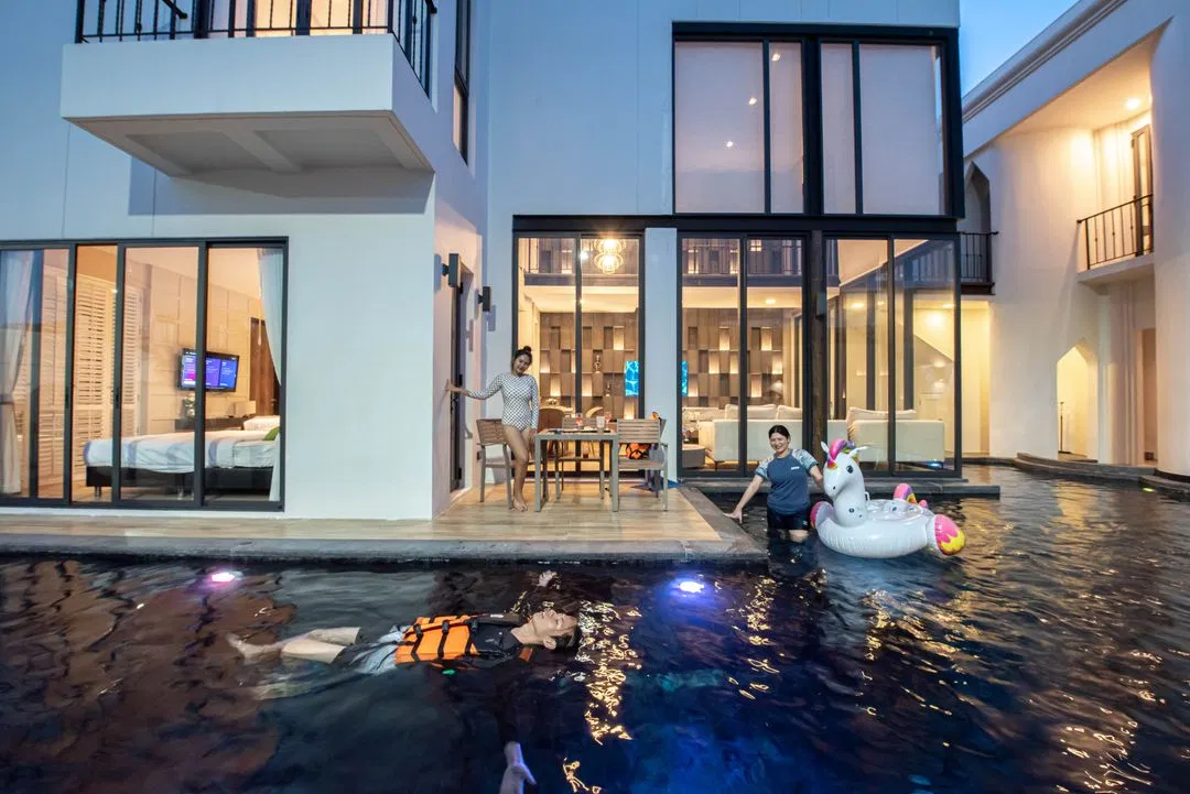 ภายนอก Maya pool villa at inara