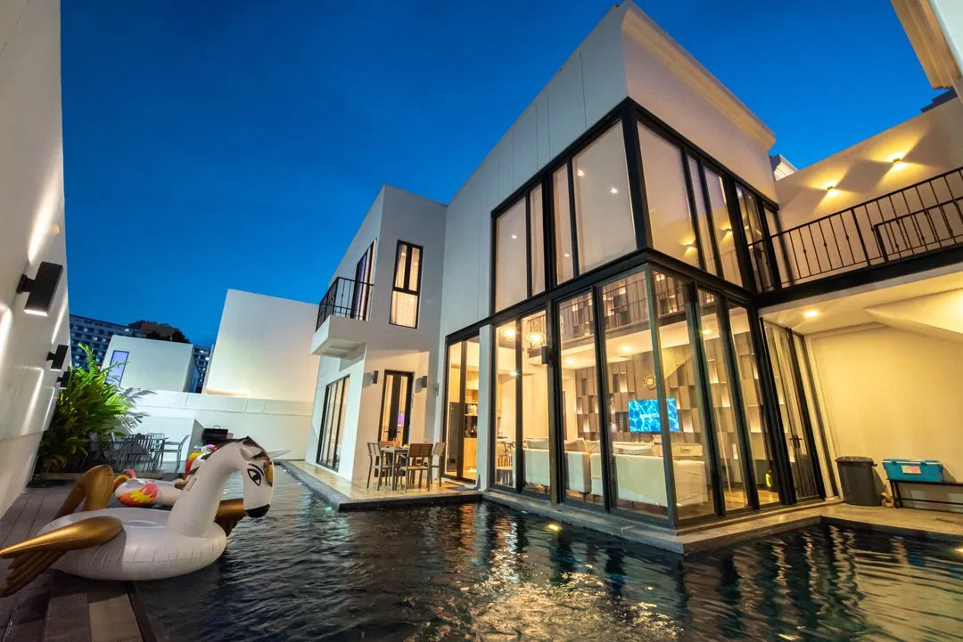 ภายนอก Maya pool villa at inara