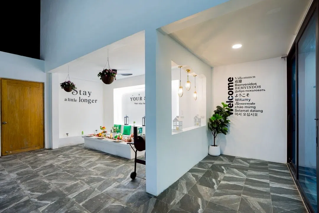 ภายนอก Your Space pool villa