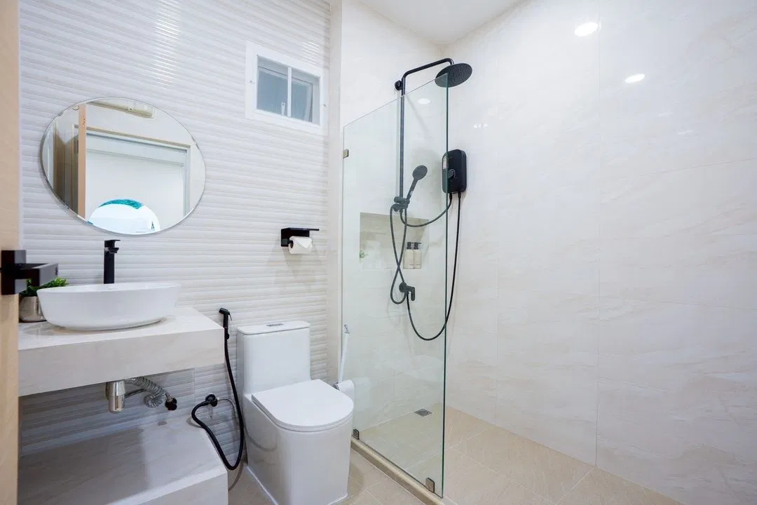 ห้องน้ำ Sun&zone pool villa