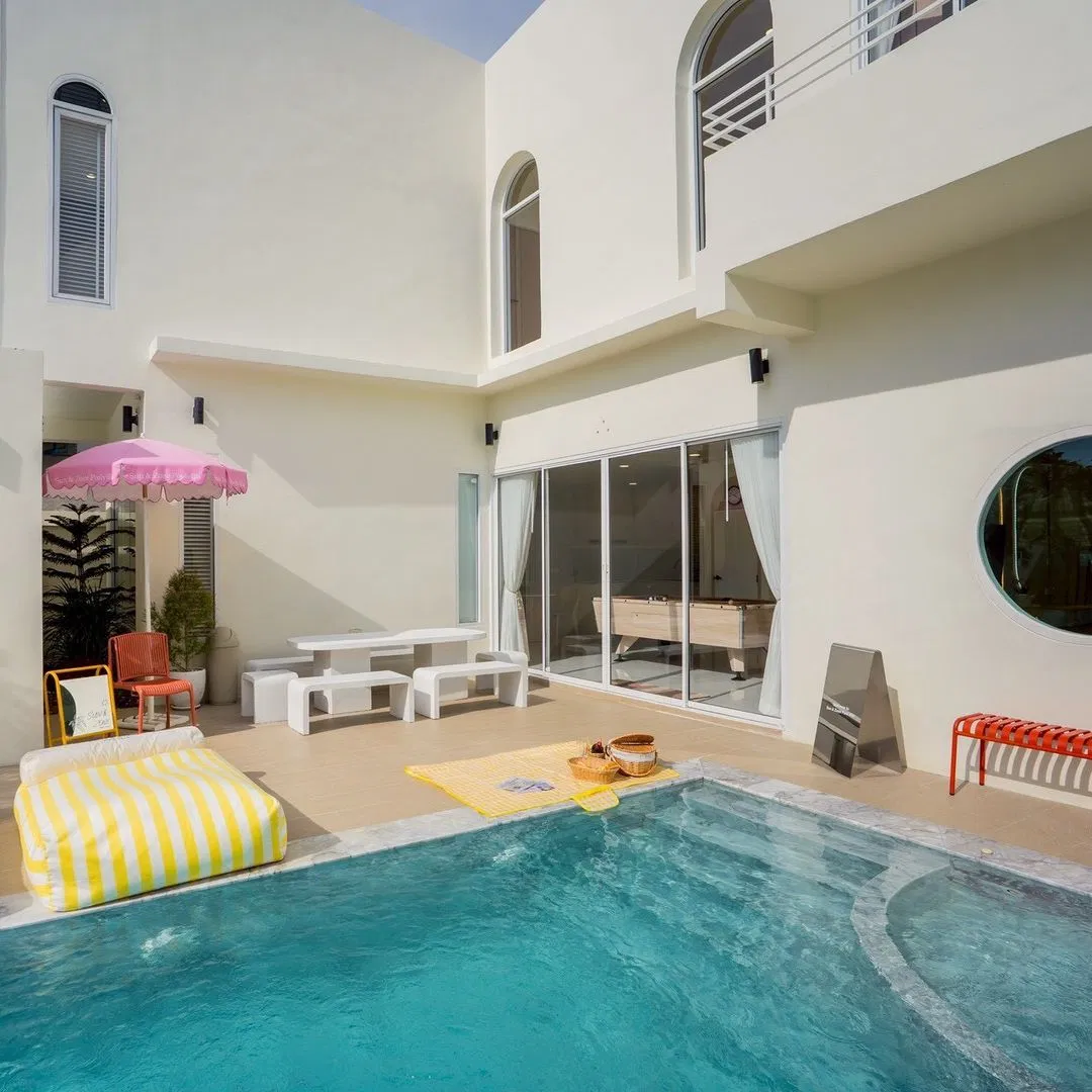 ภายนอก Sun&zone pool villa