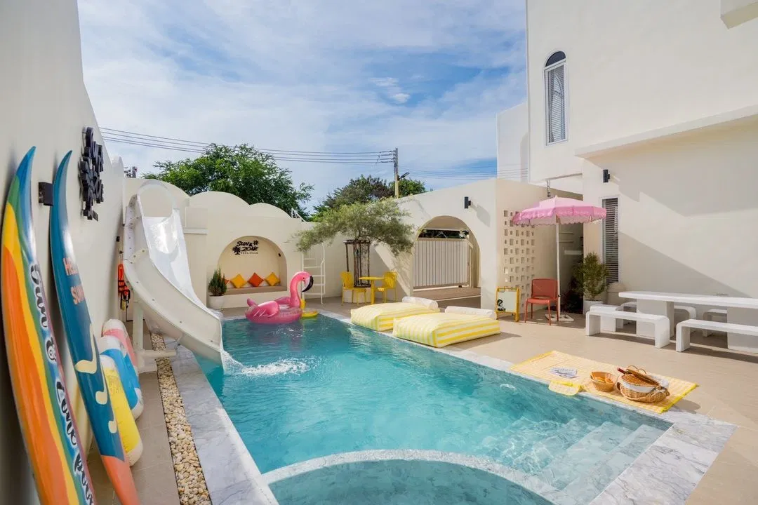 ภายนอก Sun&zone pool villa