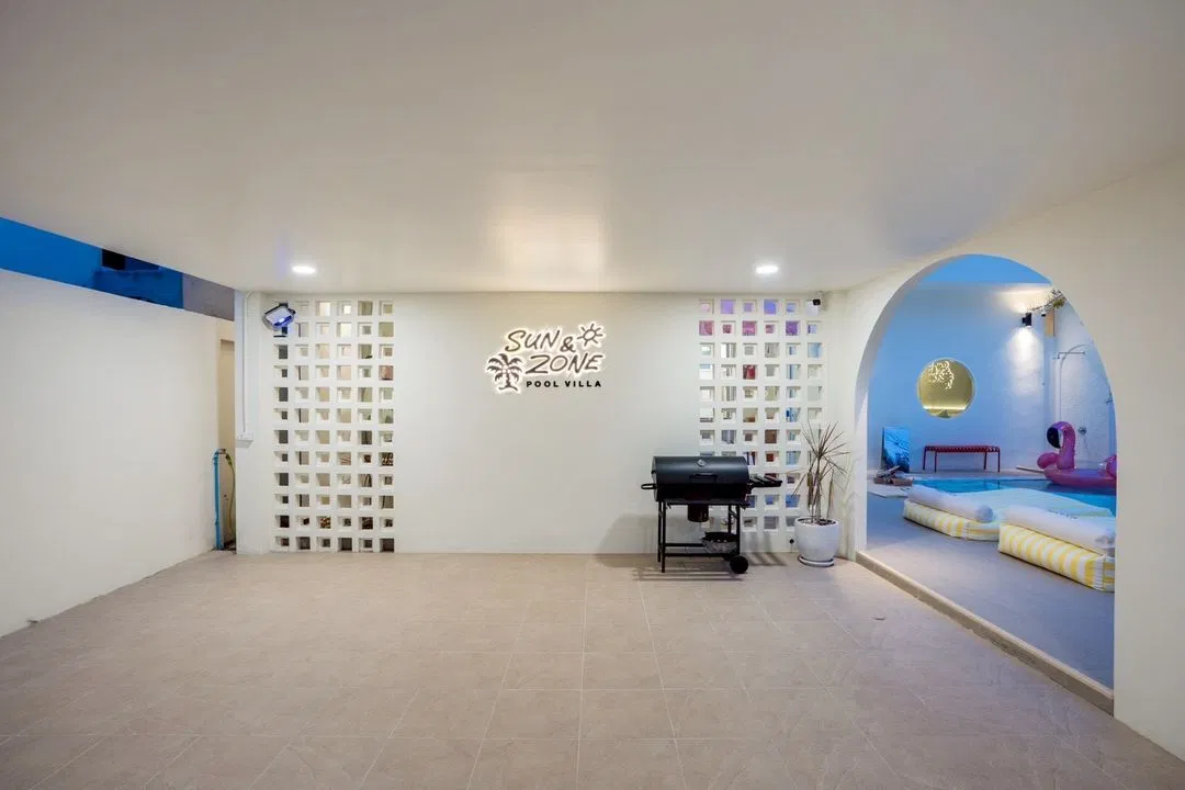 ที่จอดรถ Sun&zone pool villa