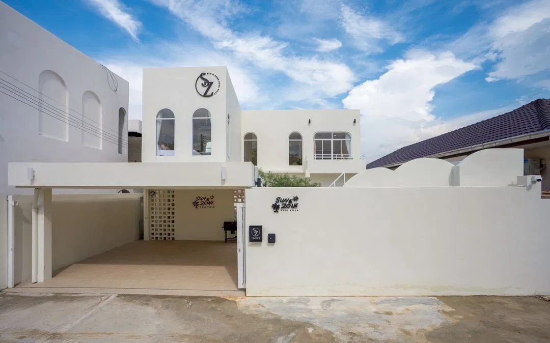 ที่จอดรถ Sun&zone pool villa