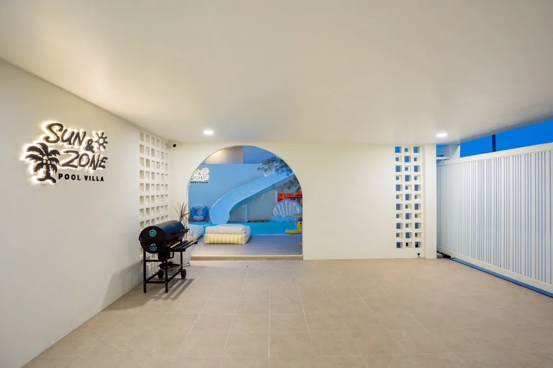 ที่จอดรถ Sun&zone pool villa
