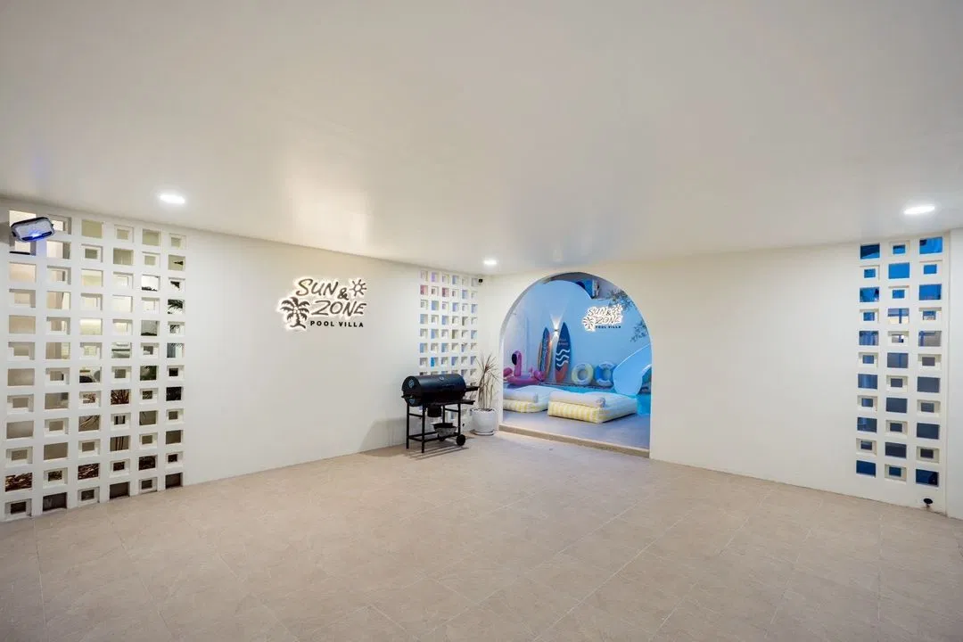 ที่จอดรถ Sun&zone pool villa