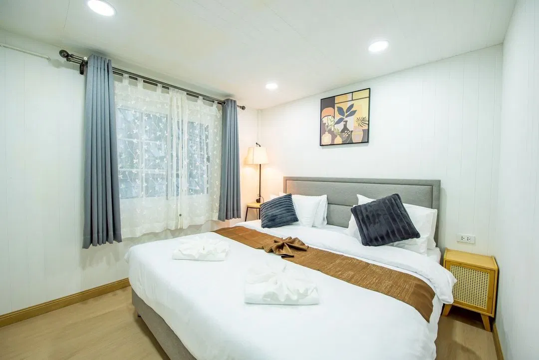ห้องนอน Green Fram House No.14