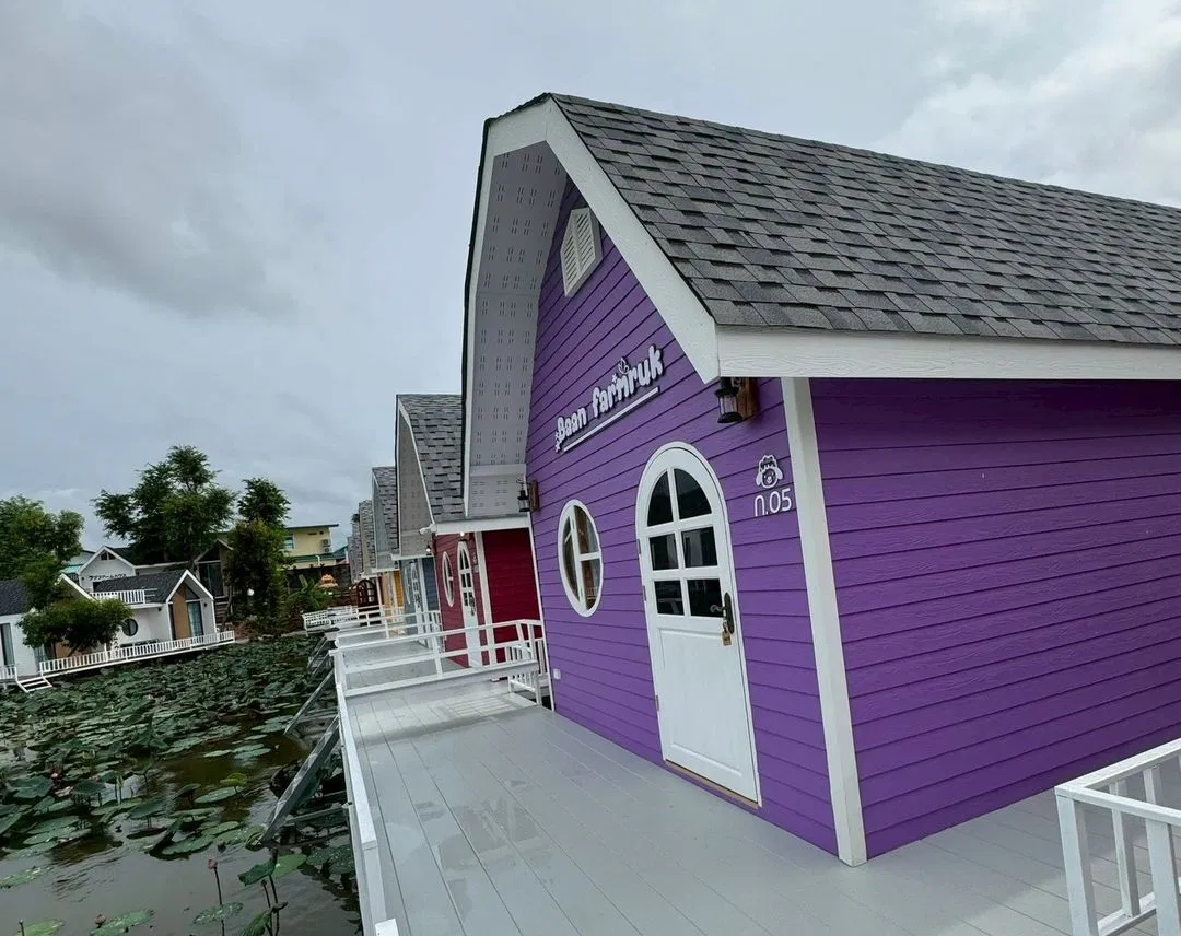 ภายนอก Purple Fram House No.5