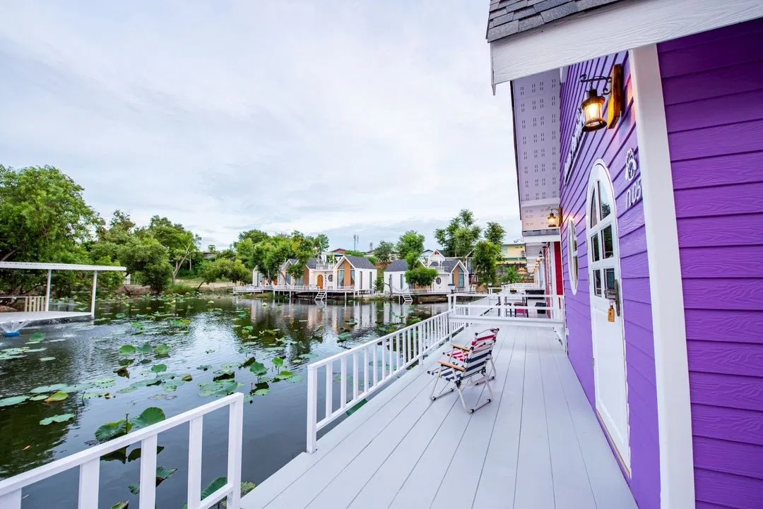 ภายนอก Purple Fram House No.5