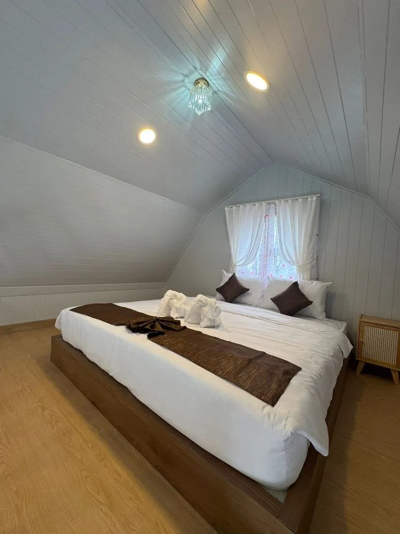 ห้องนอน Gray Fram House No.7