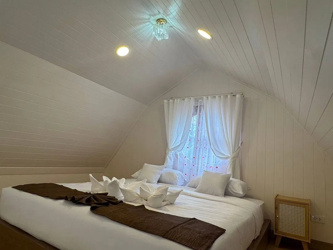 ห้องนอน Pink Fram House No.10