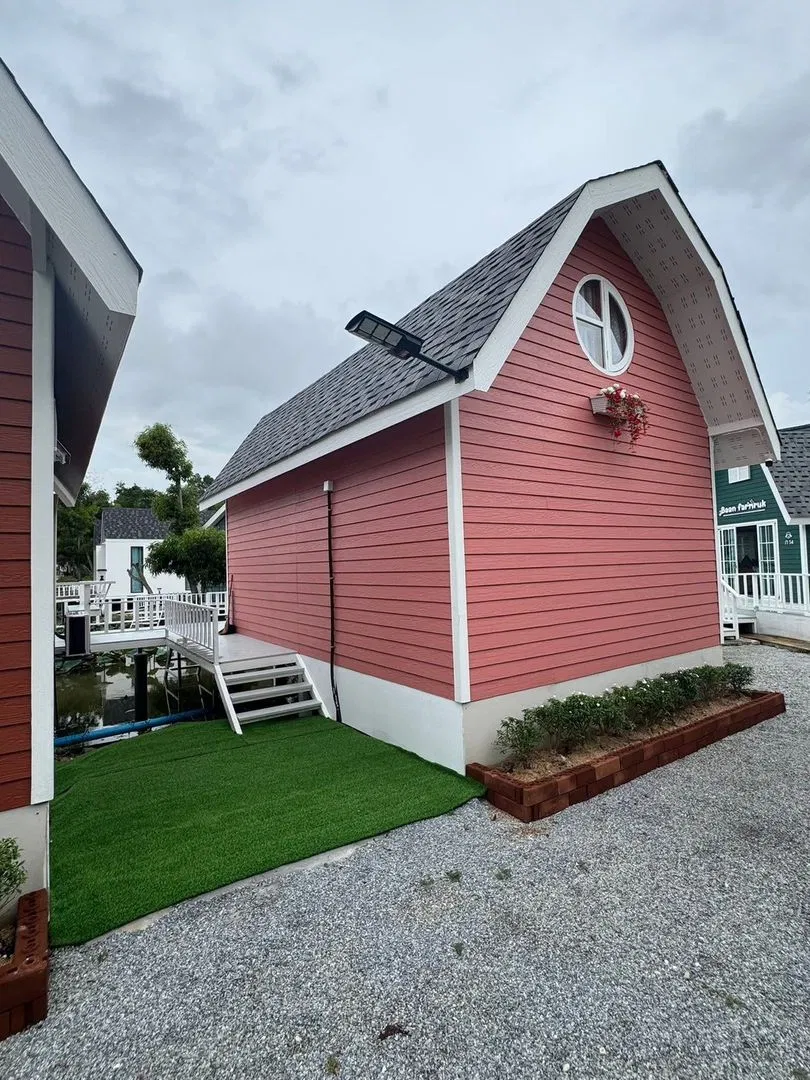 ภายนอก Pink Fram House No.10