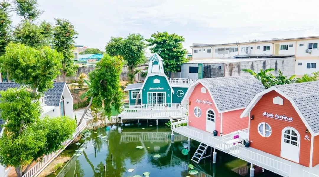 ภายนอก Pink Fram House No.10