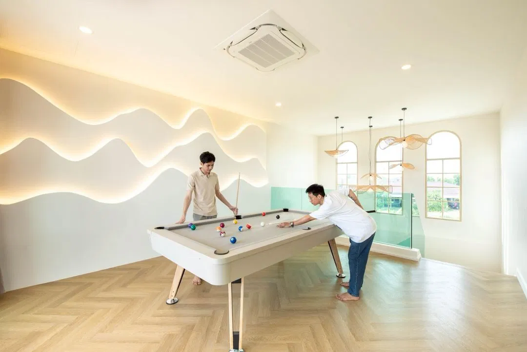 ภายใน Brown Empire Pool Villa