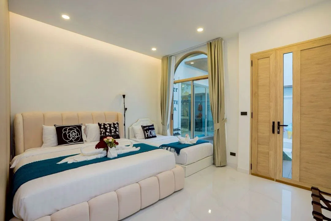 ห้องนอน Your Noble pool villa