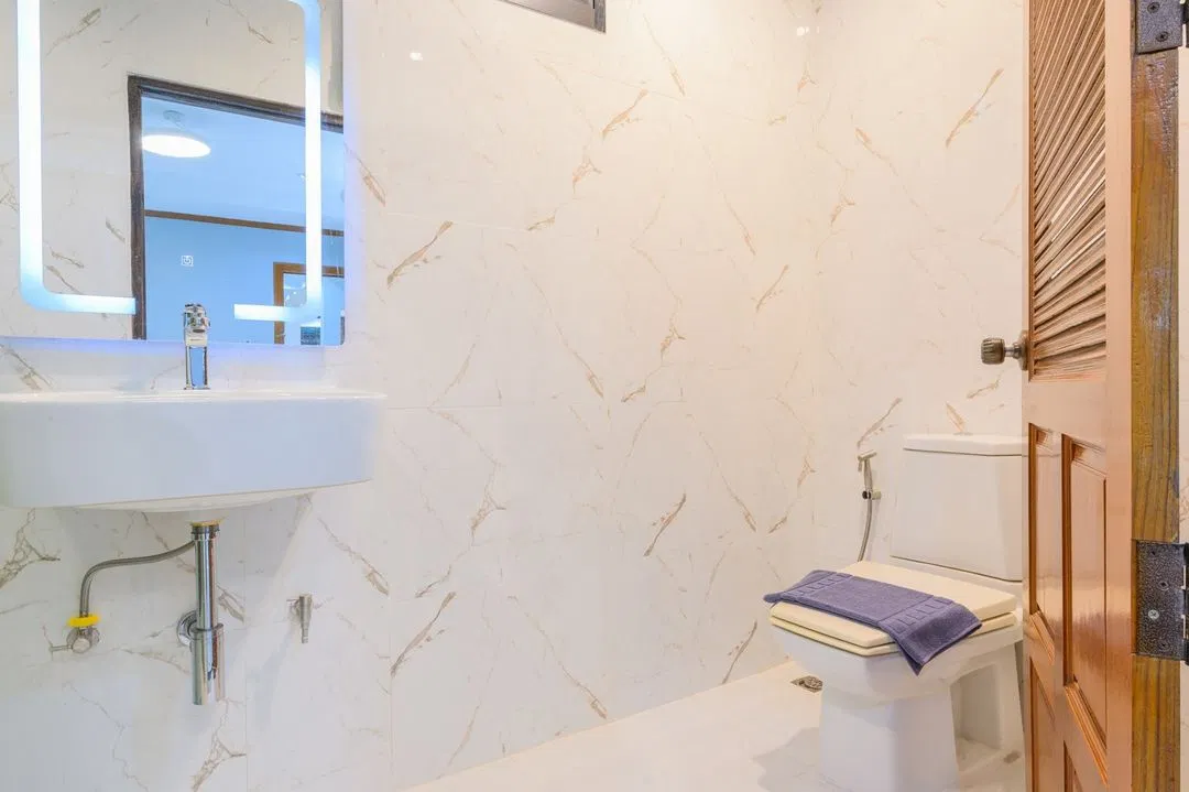 ห้องน้ำ Sky Blue Pool Villa