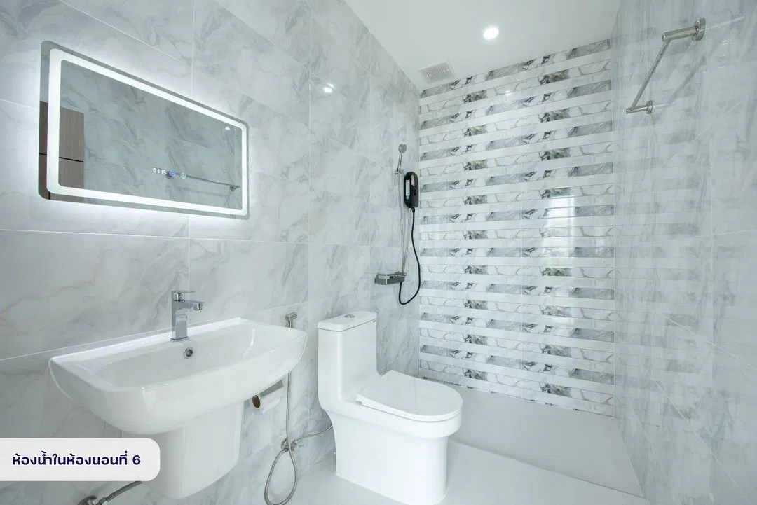 ห้องน้ำ Glass House B8